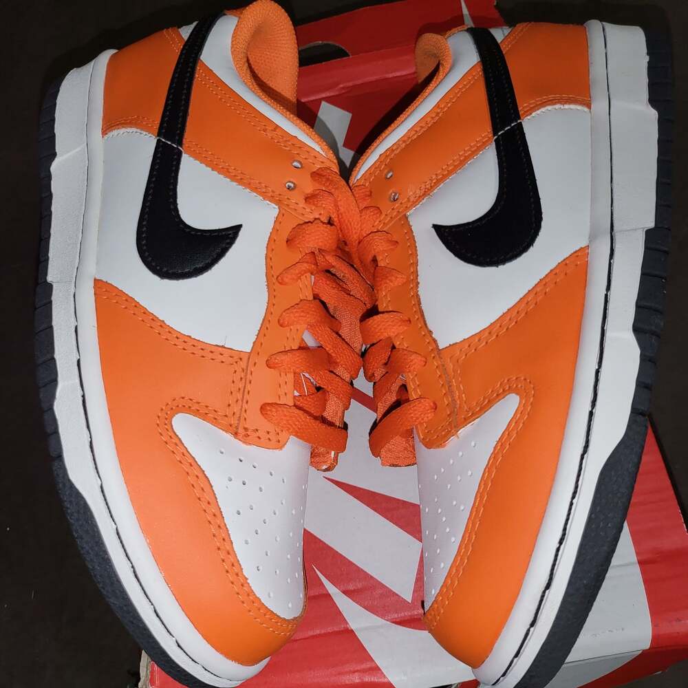 Nike Dunk Low GS Halloween Phantom White Orange Black DH9765-003